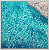 Shining Under Construction Sea (Framed)