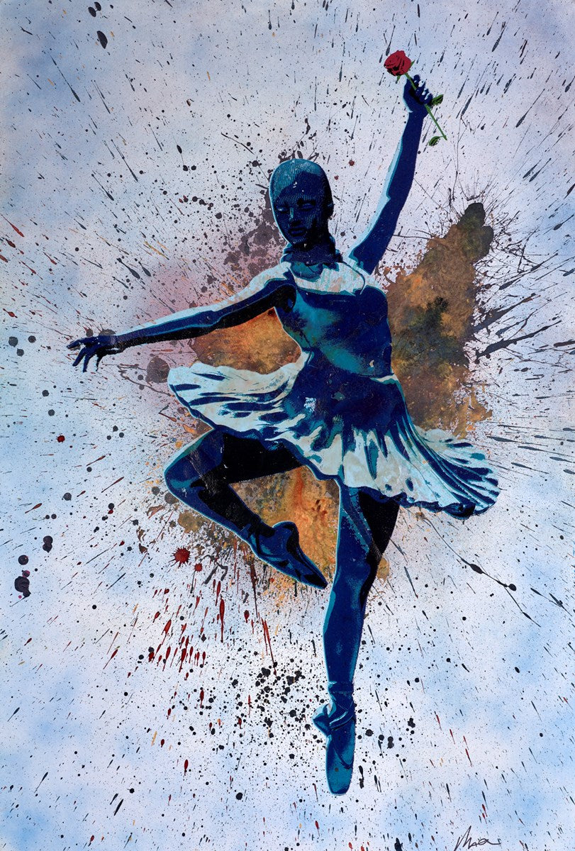 Ballerina Rose (Light Blue)