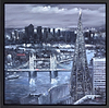 Shard over The Thames (Framed)