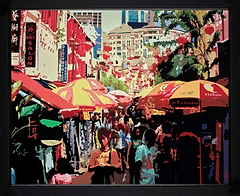 Pagoda Street, Singapore (Framed)