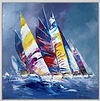 Sailing Ahead (Framed)