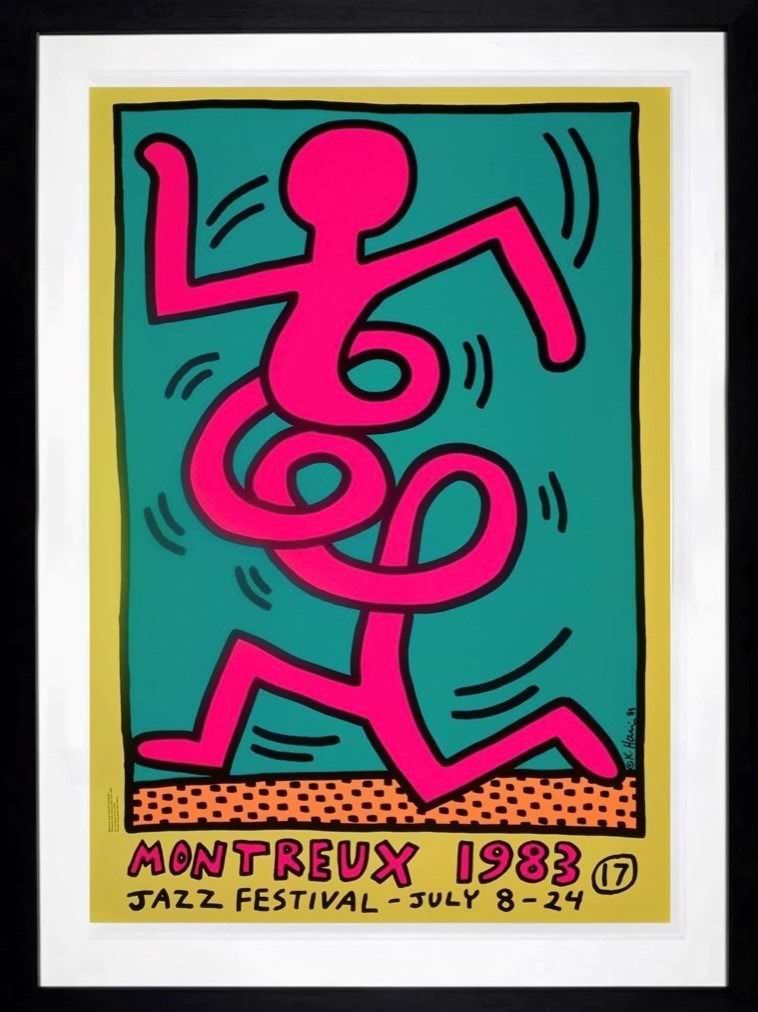 Poster For Montreux Jazz Festival 1983 (Pink)