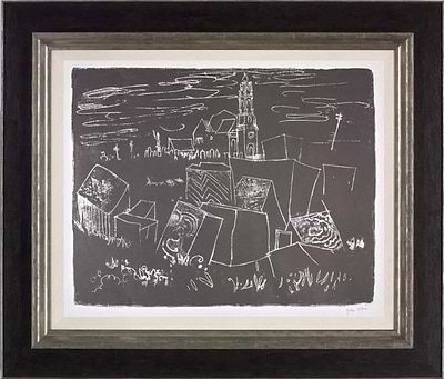 Easton, Portland, Dorset: St George Reforne, an 18th Century Church Among the Quarries, 1964 (Framed)