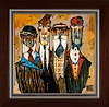 Suited For War (Framed)