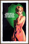 Right and Wrong (green) (Framed)