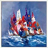 Sailing Back Home (Framed)