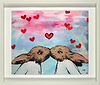 The Kiss (Framed)