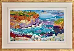 Late August Cadgwith Cove (Framed)