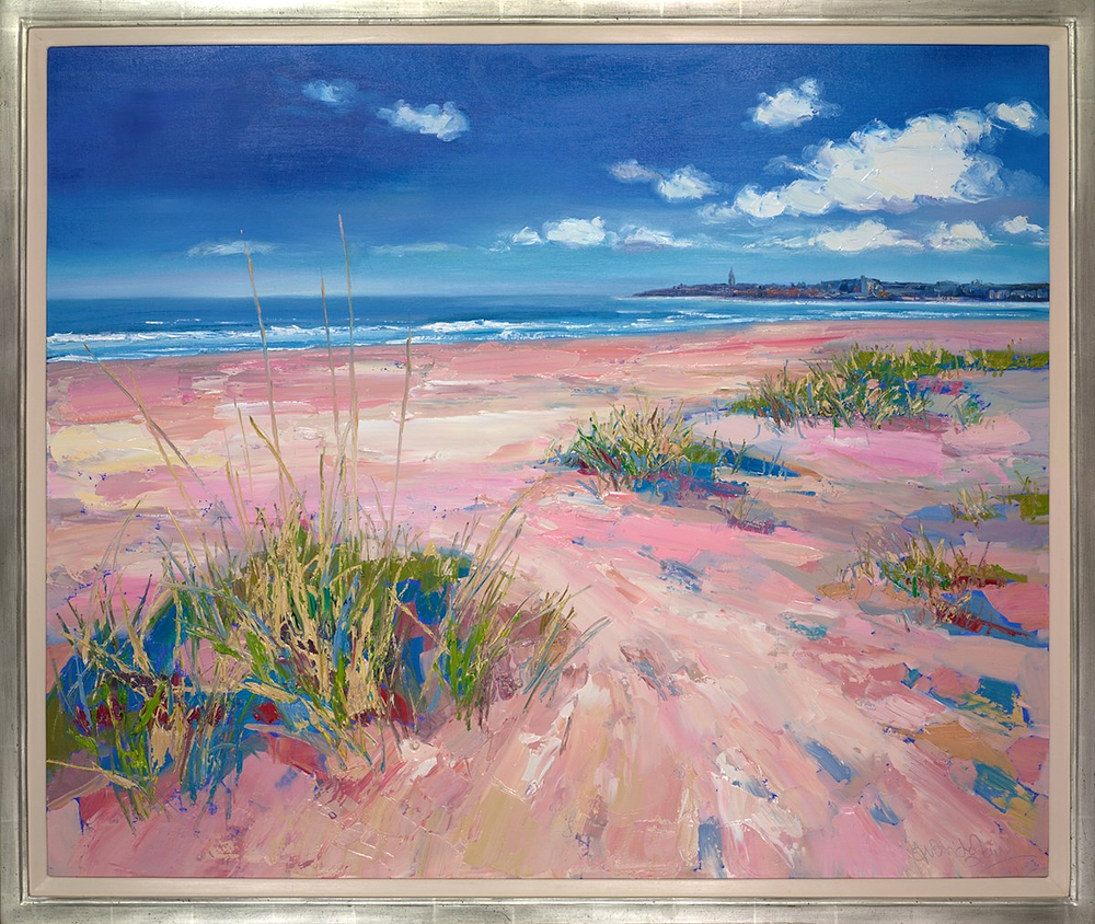Sunshine On Sand Dunes, St Andrews