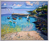 Drifting Sailboats (Framed)