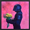Riot Flowers (Pink) (Framed)