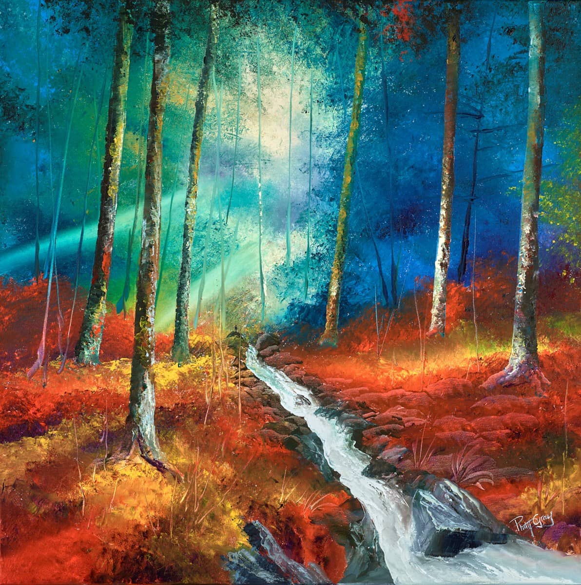 Stream Through The Woods