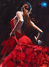 Dancer in Red