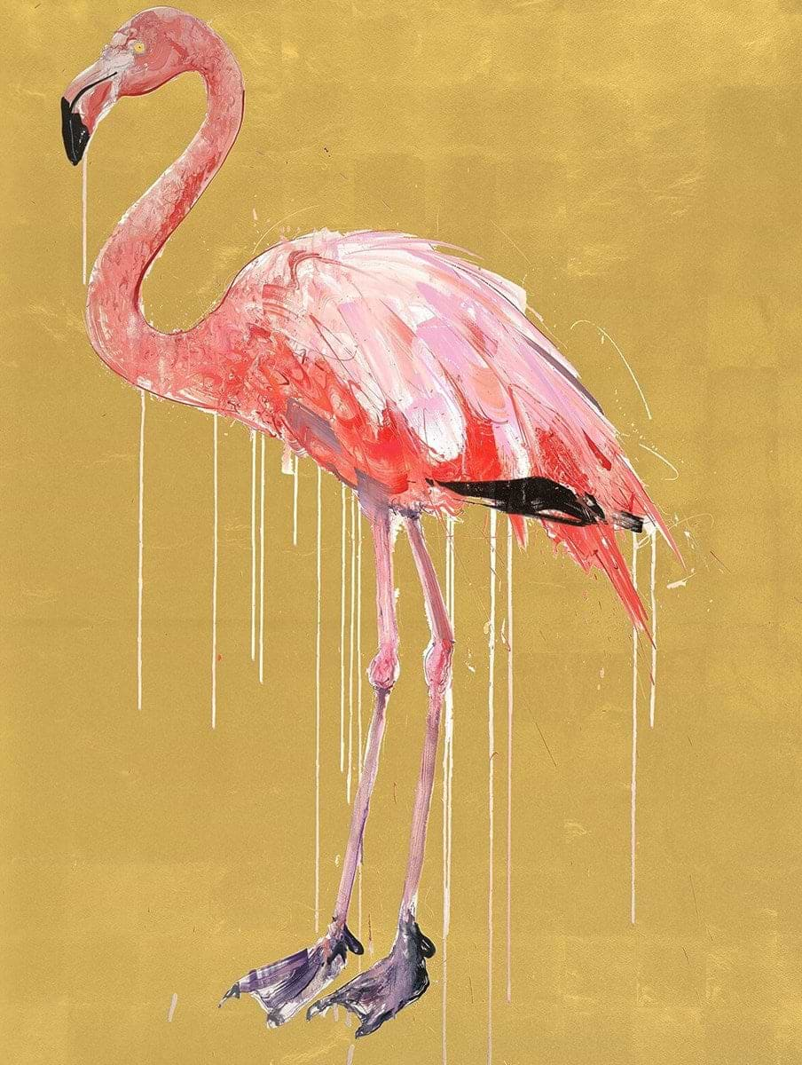 Flamingo I (Gold Leaf) (AP)