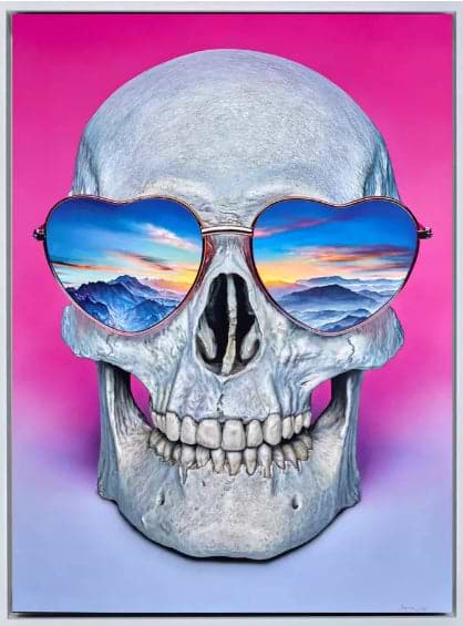 Skull And Glasses