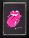Rolling Stones Logo (Framed)