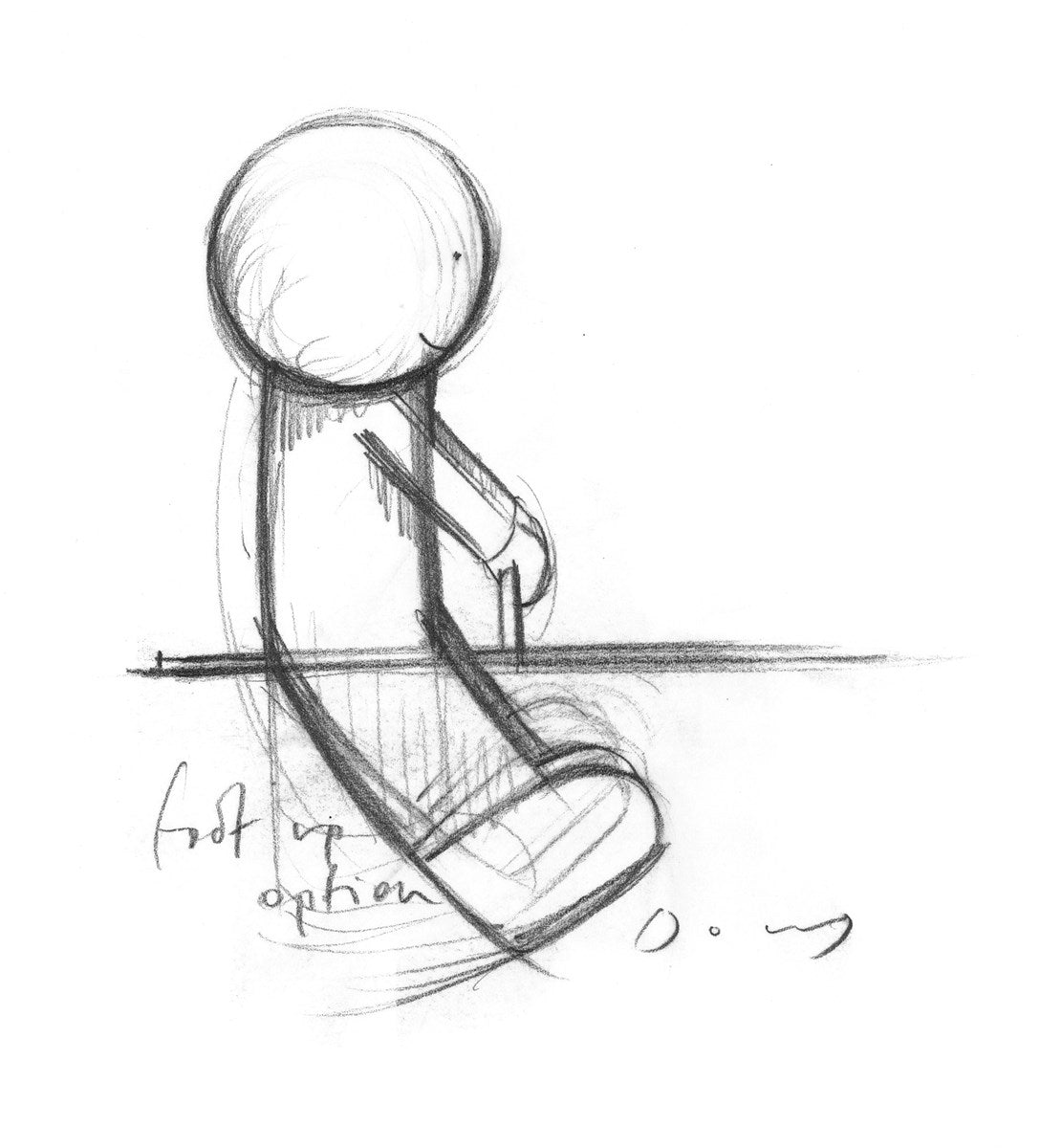 Love From A Distance Left Legs Up Study