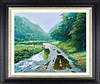 Lluvia en el valle de Baztan (Framed)