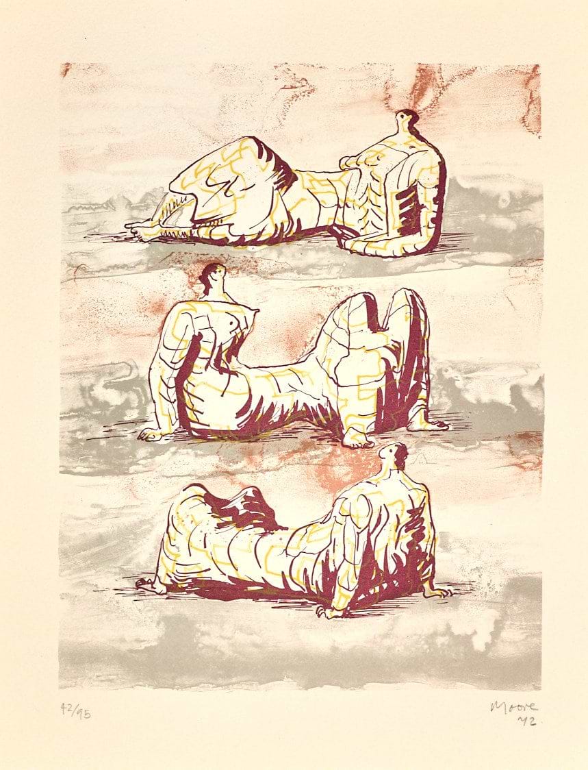 Three Reclining Figures, 1978