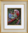 Romance on the River (Framed)