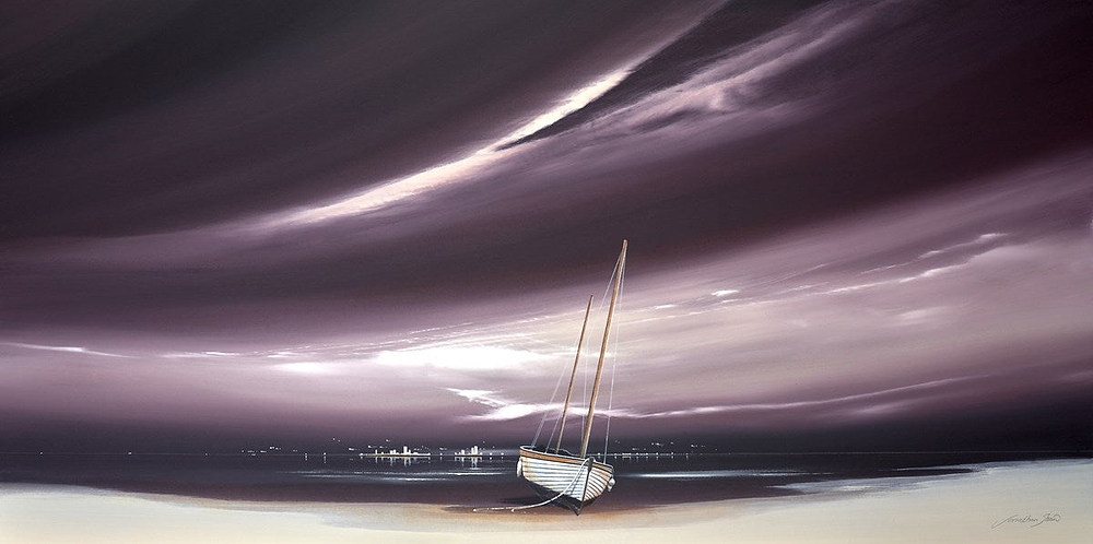Mocha Sailboat