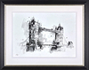 Tower Bridge (Sketch) (Framed)
