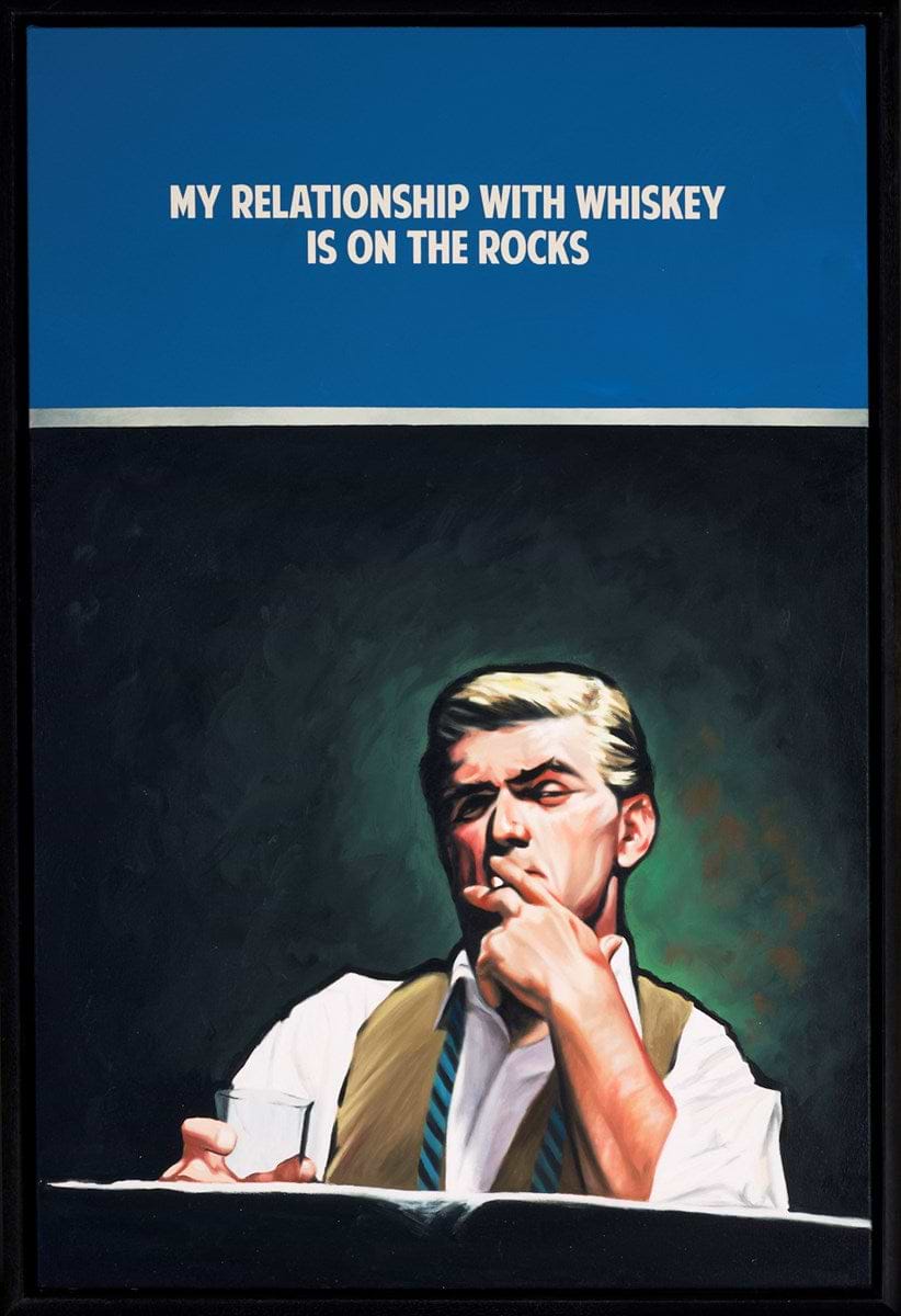 My Relationship With Whiskey (Blue)