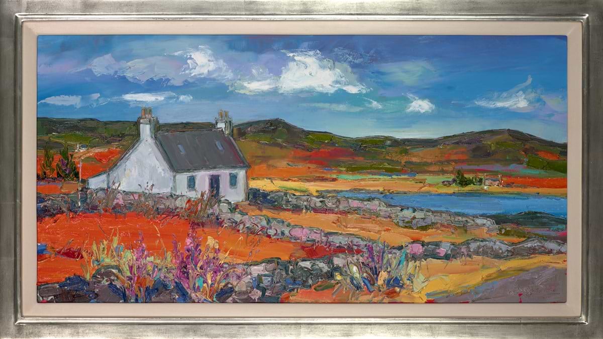 White Cottage Near Clachtoll, Assynt