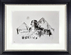 Egyptian Pyramids II (Sketch) (Framed)