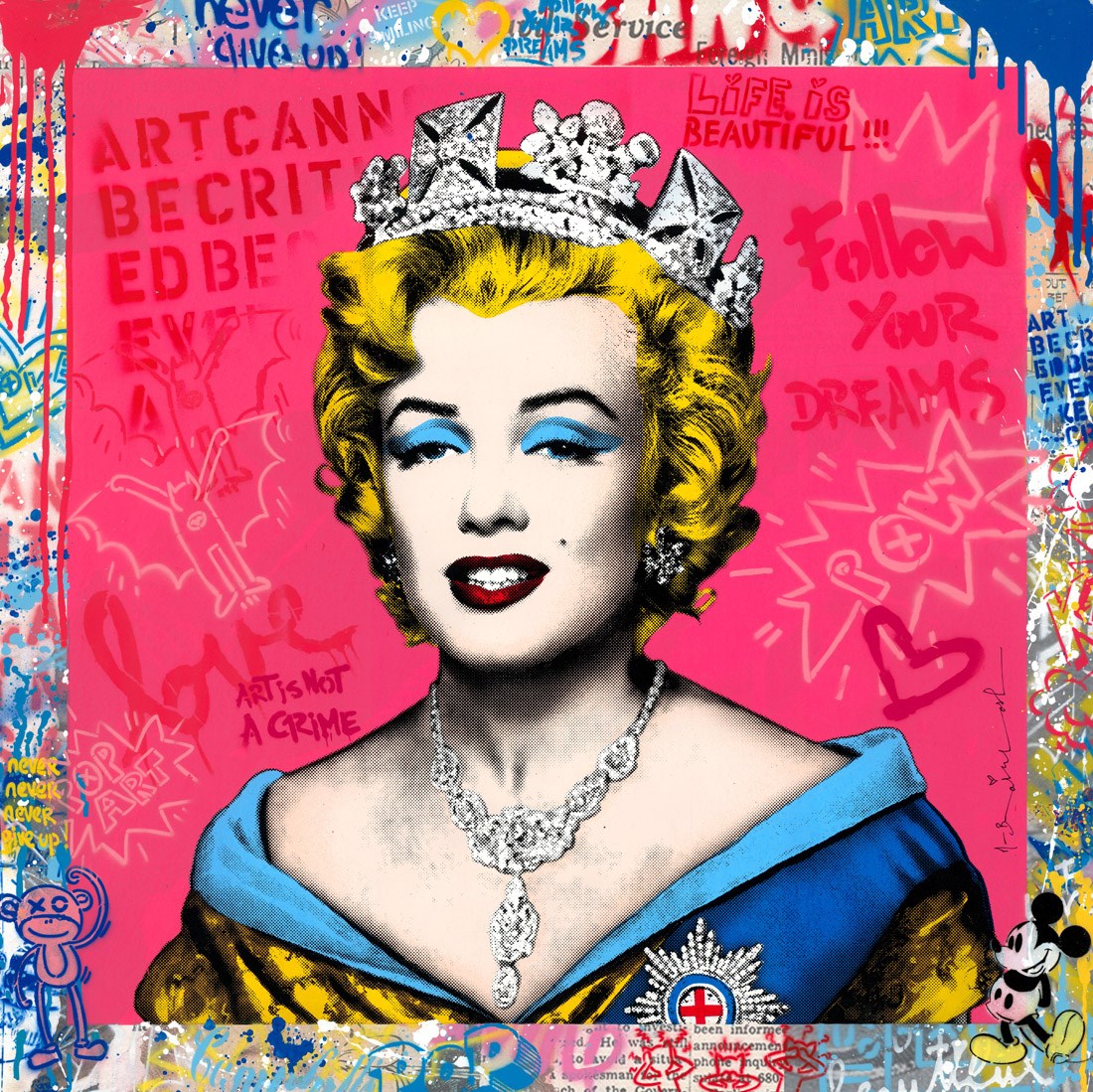 Queen Marilyn - Pink
