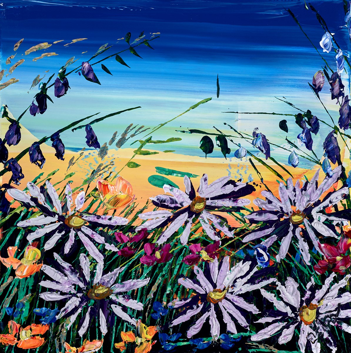 Wild Flowers Growing