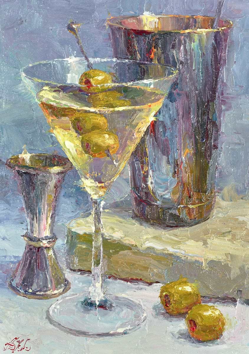 Martini With Olives II