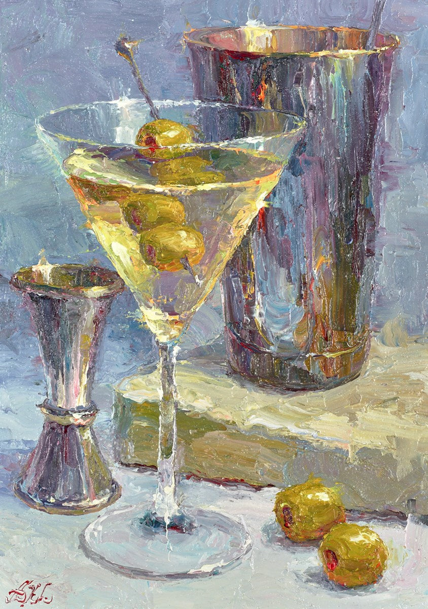 Martini With Olives II