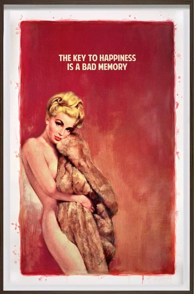 The Key To Happiness (Maroon) 9/10