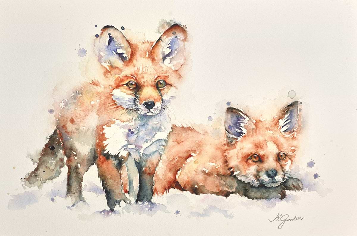 All Ears- Very Young Fox Cubs