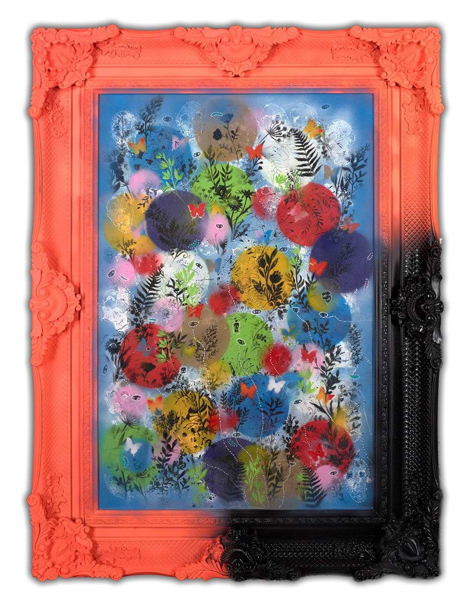 Peace Garden (Orange/Black)