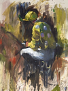 Jockey In Yellow