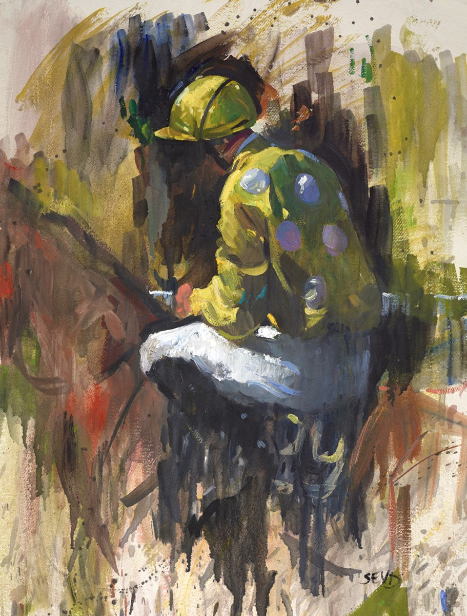 Jockey In Yellow