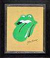 Rolling Stones Logo (Framed)