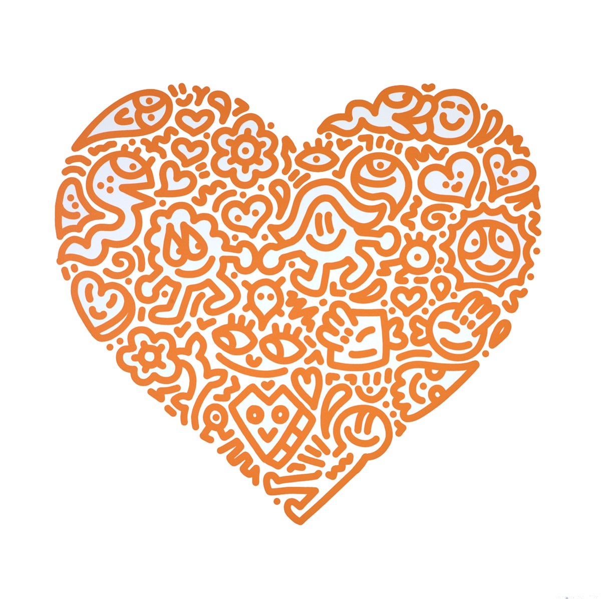 Bird Joy (Orange)