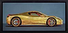 Ferrari 458 Spider (Framed)