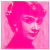 Audrey Hepburn Hot Pink