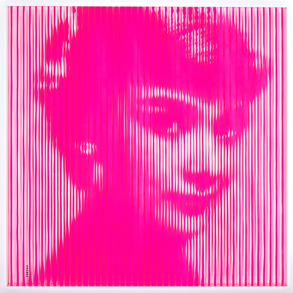 Audrey Hepburn Hot Pink
