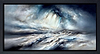 Ocean Tempest II (Framed)