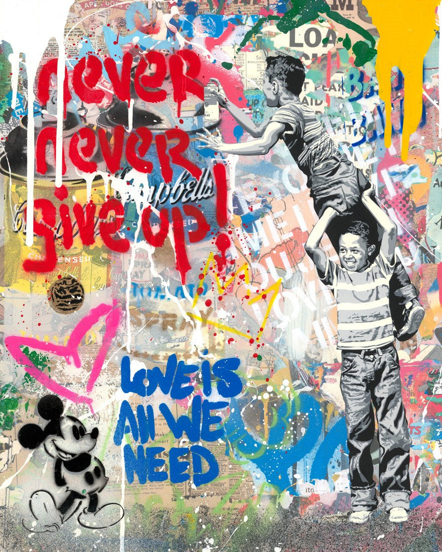 Never, Never Give Up!