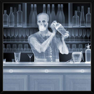 Bartender (Framed)