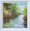 A Woodland Stream II (Framed)