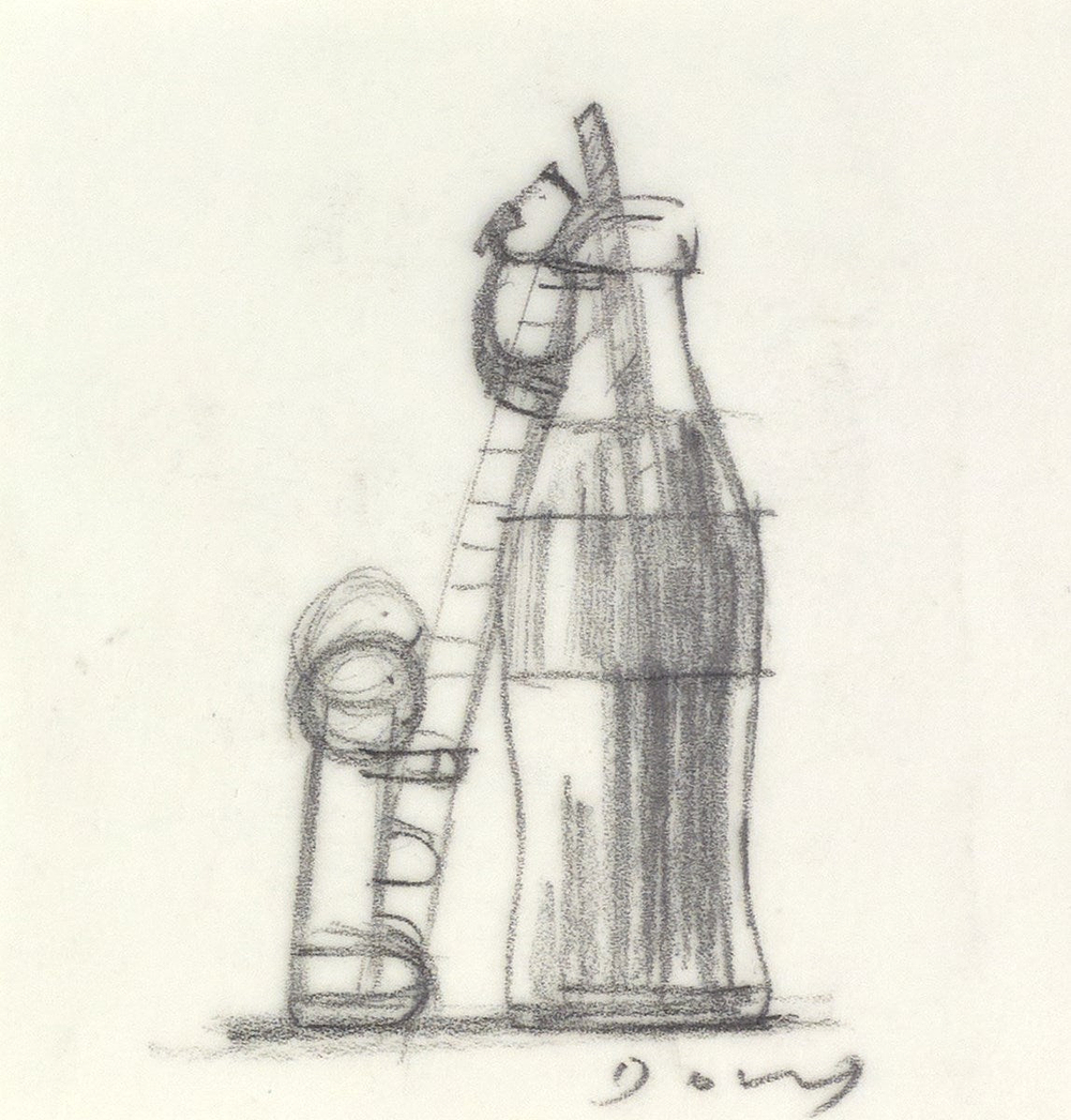 Warhol's Happy Hour Detail (Sketch)