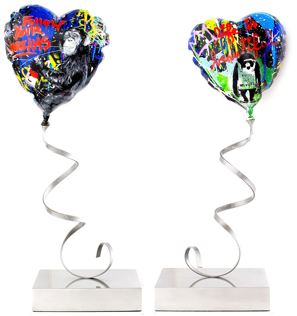 Flying Balloon Heart