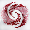 Pink and Red Spiral